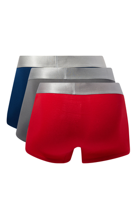 Reconsidered Steel Cotton Boxer Briefs, Pack of 3